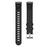 Quality Soft Silicone Watch Strap Watch Band Strap Replacement for Keep B2 - Black - 5