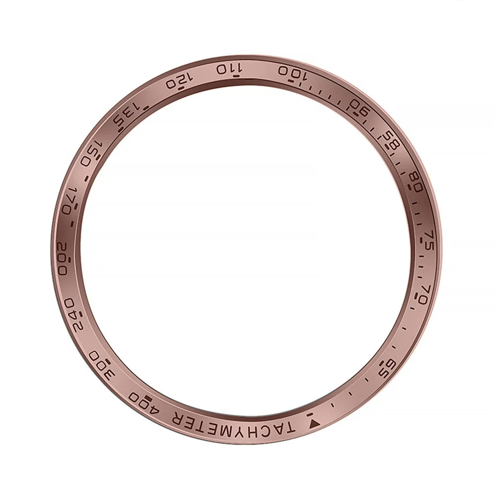 Scratch-resistant Stainless Steel Watch Bezel Protective Ring Cover for Samsung Galaxy Watch3 41mm - Bronze - 2
