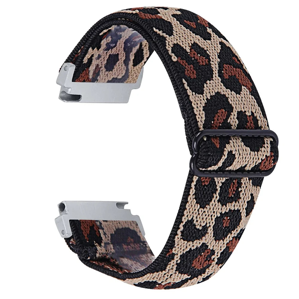 Breathable Knitted Watch Strap Elastic Watchband with Adjustable Buckle for Samsung Galaxy Watch4 Classic 42mm 46mm/Galaxy Watch Active/Galaxy Watch Active2 40mm 44mm - 3# - 1