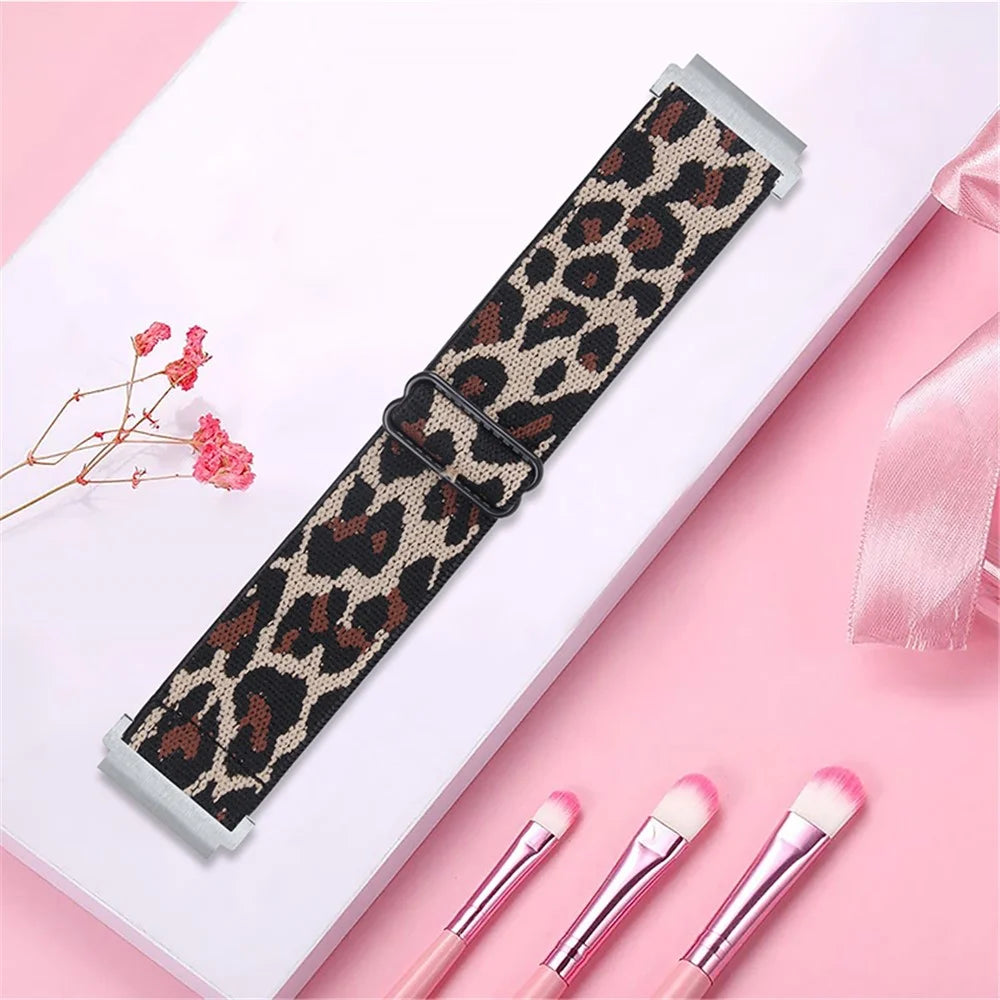 Breathable Knitted Watch Strap Elastic Watchband with Adjustable Buckle for Samsung Galaxy Watch4 Classic 42mm 46mm/Galaxy Watch Active/Galaxy Watch Active2 40mm 44mm - 3# - 5