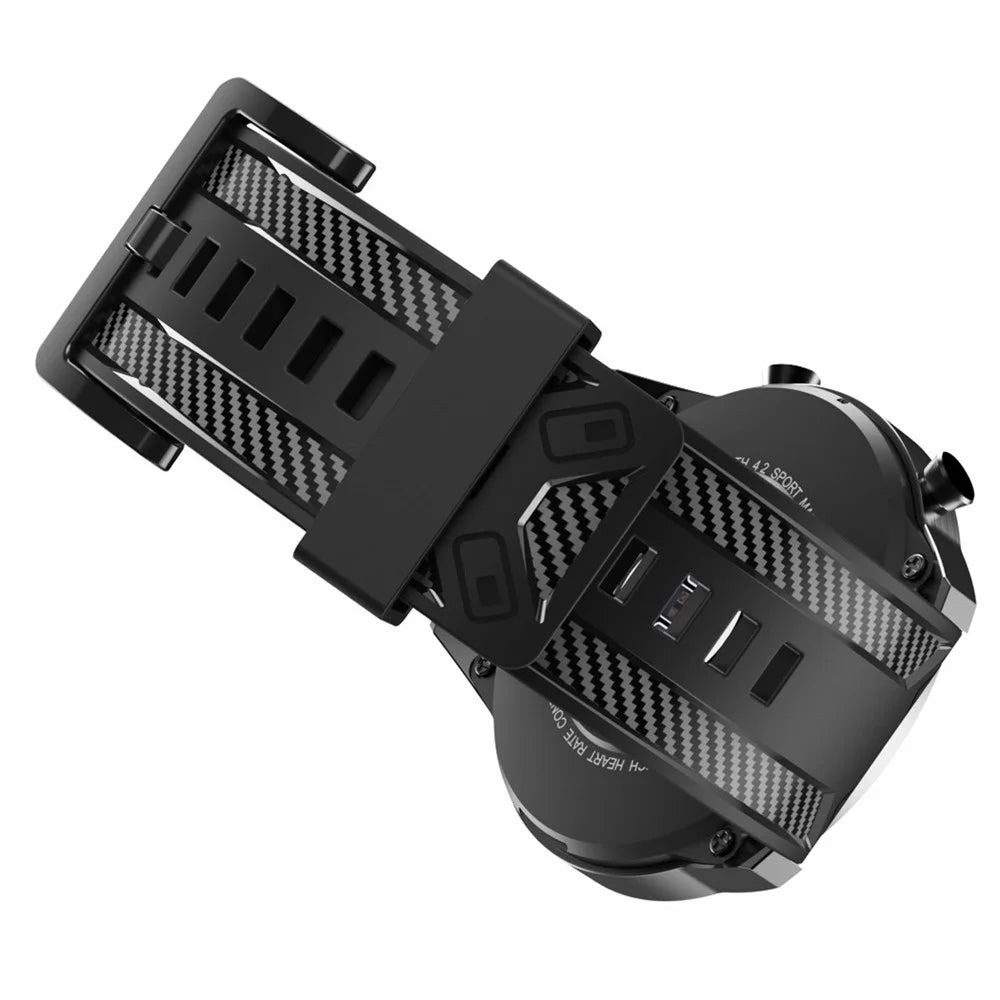 Carbon Fiber Textured Silicone Watch Bands 22mm Replacement Adjustable Straps for Suunto 9 Peak / Samsung Galaxy Watch3 45mm/Watch 46mm R800 - Black - 5