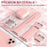 Rhinestone Decor Watch Frame Cover + Silicone Watch Strap Replacement for Apple Watch Series 1 / 2 / 3 38mm - Pink - 3