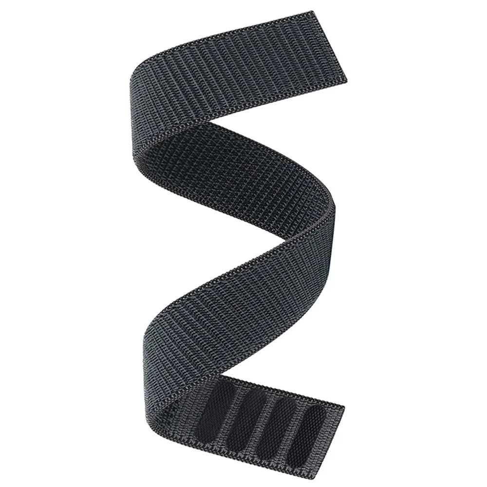 26mm Loop Fastener Nylon Watch Strap Wrist Band Replacement for Garmin Fenix 6X / Fenix 6X Pro / Fenix 5X Plus - Grey - 2