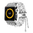 Stylish Agate Pearl Watch Strap Replacement Band for Apple Watch Series 11 10 42mm / 9 8 7 41mm / SE3 SE2 SE 6 5 4 40mm / 3 2 1 38mm - Agate / White - 2