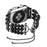 Fashionable Agate Pearl Smart Bracelet Smart Watch Strap for Apple Watch Ultra 3 2 1 49mm / Series 11 10 46mm / 9 8 7 45mm / SE3 SE2 SE 6 5 4 44mm / 3 2 1 42mm - Pearl / Black - 1