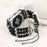 Fashionable Agate Pearl Smart Bracelet Smart Watch Strap for Apple Watch Ultra 3 2 1 49mm / Series 11 10 46mm / 9 8 7 45mm / SE3 SE2 SE 6 5 4 44mm / 3 2 1 42mm - Pearl / Black - 7