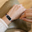 Stylish Oval Resin Watchband Replacement Wrist Strap with Folding Buckle for Xiaomi Mi Band 5/Band 6 - Leopard Print - 4