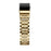 Three Beads Rhinestones Decor Metal Wrist Strap Replacement Watchband for Fitbit Charge 2/Charge 2 HR - Gold - 4