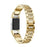 Three Beads Rhinestones Decor Metal Wrist Strap Replacement Watchband for Fitbit Charge 2/Charge 2 HR - Gold - 5