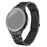 For Samsung Galaxy Watch6 40mm 44mm / Watch6 Classic 43mm 47mm / Watch 5 40mm 44mm / 5 Pro 45mm / Watch4 40mm 44mm 7-Beads Stylish Stainless Steel Watch Band Replacement Strap - Black - 1