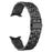 For Samsung Galaxy Watch6 40mm 44mm / Watch6 Classic 43mm 47mm / Watch 5 40mm 44mm / 5 Pro 45mm / Watch4 40mm 44mm 7-Beads Stylish Stainless Steel Watch Band Replacement Strap - Black - 2