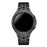 For Samsung Galaxy Watch6 40mm 44mm / Watch6 Classic 43mm 47mm / Watch 5 40mm 44mm / 5 Pro 45mm / Watch4 40mm 44mm 7-Beads Stylish Stainless Steel Watch Band Replacement Strap - Black - 3