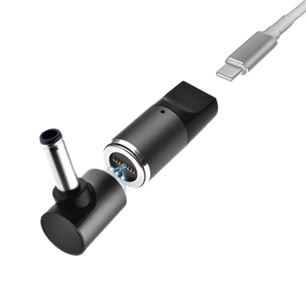 For Dell D Series Notebook Magnetic Charging Adapter 100W Type-C Female to 4.5mmx3.0mm Male PD Fast Charging Converter - 1