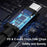 USB-C to Square Plug for Lenovo/IBM/ThinkPad Laptop, 1.8m PD 100W Magnetic Absorption DC Cable E-Mark Chip Notebook Adapter Fast Charging - 4