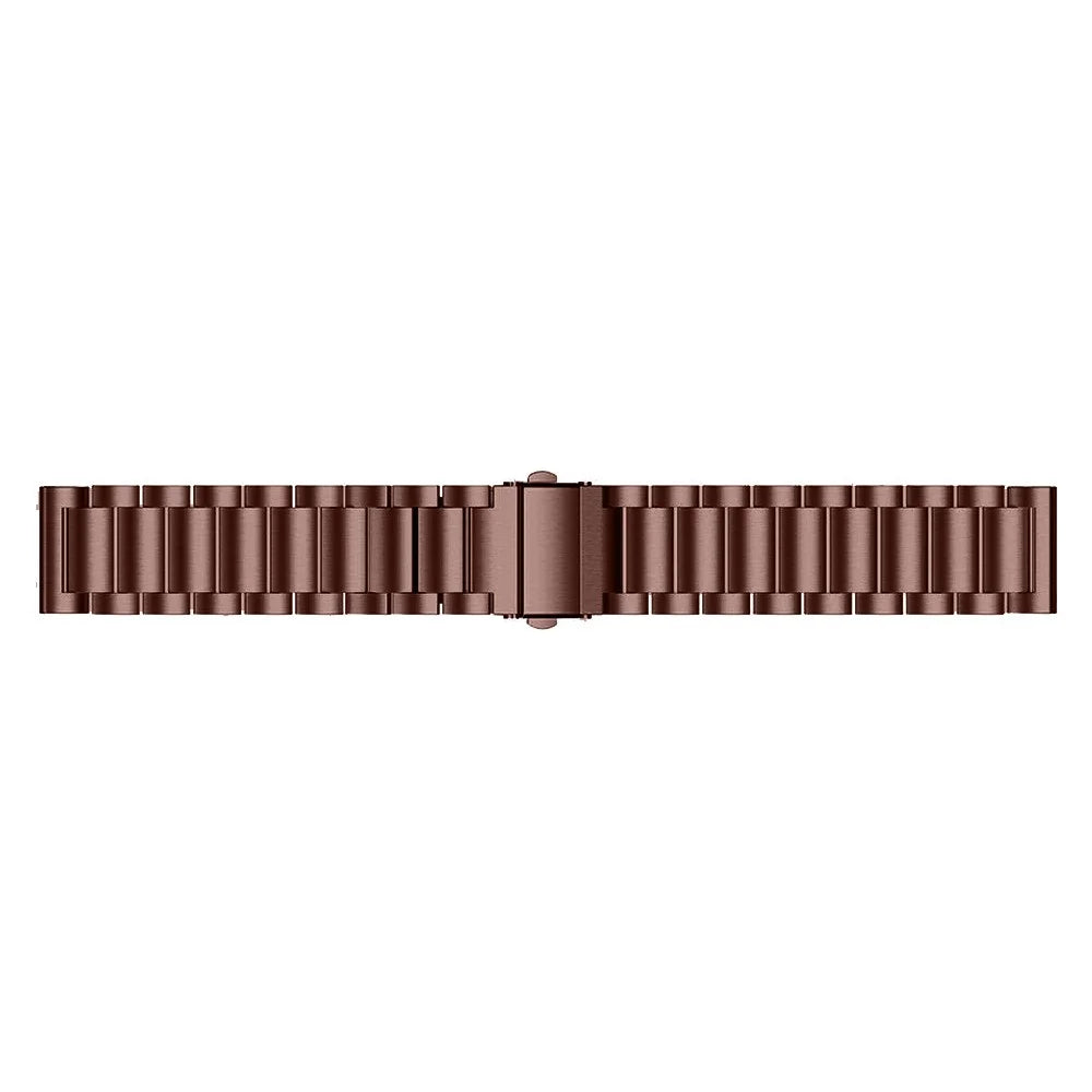 20mm Stainless Steel Watch Strap for Garmin Vivomove Style/Garminmove Style Quick Release Watchband with Folding Clasp - Bronze - 3