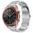 For Garmin Vivomove 3/Garminmove 3 20mm Stainless Steel Watch Strap Quick Release Watchband with Folding Clasp - Silver - 2