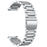 For Garmin Vivomove 3/Garminmove 3 20mm Stainless Steel Watch Strap Quick Release Watchband with Folding Clasp - Silver - 3