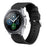 For Fossil Gen 5 Carlyle Replacement Strap Adjustable Double-sided Textured Top Layer Cowhide Leather Watch Band - Black - 2