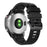 For Garmin Fenix 7 / Epix Solid Color Quick Release Silicone Watch Band Replacement Wrist Strap 22mm - Black - 1