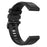 For Garmin Fenix 7 / Epix Solid Color Quick Release Silicone Watch Band Replacement Wrist Strap 22mm - Black - 4