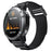 26mm Sport Loop Strap for Garmin Fenix 7X / 6X / 5X, Breathable Nylon Adjustable Elastic Replacement Band - Black - 2