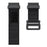 26mm Sport Loop Strap for Garmin Fenix 7X / 6X / 5X, Breathable Nylon Adjustable Elastic Replacement Band - Black - 6
