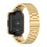 For Xiaomi Redmi Watch 2 Lite Metal Three Beads Wrist Strap+Watch Case - Gold - 2