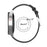 For Huawei Watch GT2/Samsung Galaxy Watch Active 20mm Universal Stitching Line First Layer Cowhide Solid Color Smart Watch Replacement Strap - Black - 7