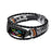 For Huawei Band 6/Honor Band 6 Ethnic Beaded Replacement Watch Strap Bracelet Retro Wrist Band - Black - 1