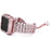 For Apple Watch SE / SE(2022) / Series 6 / 5 / 4 40mm Replacement Wrist Strap Pearl Rhinestone Decor Metal Bracelet Band + PC Anti-scratch Watch Case - Rose Pink - 3