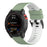 For Garmin Fenix 6X GPS 26mm Replacement Silicone Watch Strap Adjustable Wrist Band with Tools - Light Green/White - 1