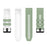 For Garmin Fenix 6X GPS 26mm Replacement Silicone Watch Strap Adjustable Wrist Band with Tools - Light Green/White - 5