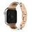 For Apple Watch Ultra 3 2 1 49mm / Series 11 10 46mm / 9 8 7 45mm / SE3 SE2 SE 6 5 4 44mm / 3 2 1 42mm Chain Style Bracelet Stainless Steel Watchband Watch Strap - Black White Grid - 1