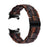For Samsung Galaxy Watch4 Active 40mm/44mm / Watch4 Classic 42mm/46mm Smart Watch Strap Replacement Resin Wrist Band - Chocolate - 3