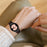 For Samsung Galaxy Watch4 Active 40mm/44mm / Watch4 Classic 42mm/46mm Smart Watch Strap Replacement Resin Wrist Band - Chocolate - 6