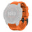 For Garmin Fenix 7 Soft Silicone Adjustable Watch Band Replacement Wrist Strap with Buckle - Orange - 1
