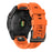 For Garmin Fenix 7 Soft Silicone Adjustable Watch Band Replacement Wrist Strap with Buckle - Orange - 3
