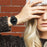 For Huami Amazfit Bip 1S/GTR 42mm/GTS/Bip Lite Soft Durable Top Layer Genuine Leather Wrist Strap Wave Stitching Lines Watchband - Black - 4