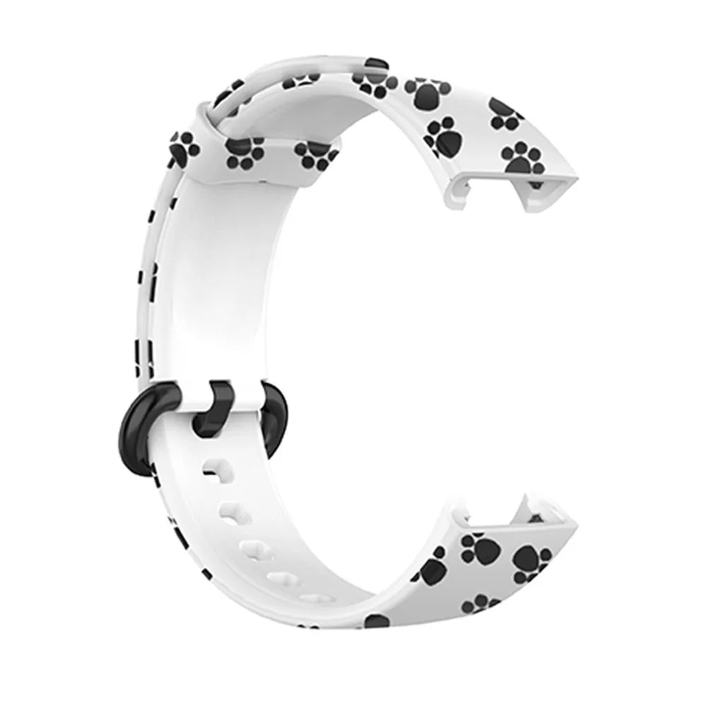For Xiaomi Redmi Watch 2 Lite Pattern Printed Watchband Adjustable Silicone Smart Watch Strap - Paw - 2