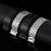 For Huawei Watch 1st Generation/Band S1/Watch Fit/TalkBand B5 18mm Stainless Steel 5 Beads Watch Band Replacement Wrist Strap - Silver - 5