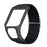 For TomTom Runner 2/Runner 3/Spark/Adventurer Elastic Woven Smart Watch Band Adjustable Wrist Strap - Black - 2