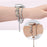 For Apple Watch Series 11 10 42mm / 9 8 7 41mm / SE3 SE2 SE 6 5 4 40mm / 3 2 1 38mm Watch Band Stainless Steel Bracelet Wristband Strap - Rose Gold - 3
