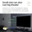 T20 HD 1080P Mini Projector Remote Control LED Video Projector Office Home Theatre Device - Black / White / EU Plug - 4