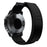 For Garmin Fenix 7/Fenix 6 Pro/Forerunner 935/945 22mm Smart Watch Strap Adjustable Nylon Loop Wrist Band - Black - 1