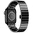 For Apple Watch Series 10 42mm / 9 8 7 41mm / 6 5 4 SE SE (2022) SE (2023) 40mm / 3 2 1 38mm Anti-Scratch Stainless Steel Buckle Design Smart Watch Band Wrist Strap - Black - 2