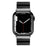 For Apple Watch Series 10 42mm / 9 8 7 41mm / 6 5 4 SE SE (2022) SE (2023) 40mm / 3 2 1 38mm Anti-Scratch Stainless Steel Buckle Design Smart Watch Band Wrist Strap - Black - 5