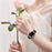 For Apple Watch Series 10 42mm / 9 8 7 41mm / 6 5 4 SE SE (2022) SE (2023) 40mm / 3 2 1 38mm Anti-Scratch Stainless Steel Buckle Design Smart Watch Band Wrist Strap - Black - 6