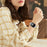 For Apple Watch Series 11 10 42mm / 9 8 7 41mm / SE3 SE2 SE 6 5 4 40mm / 3 2 1 38mm Anti-Scratch Stainless Steel Resin Watch Band Rhinestone Decor Stylish Wrist Strap - Silver / White - 5