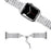 For Apple Watch Ultra 3 2 1 49mm / Series 11 10 46mm / 9 8 7 45mm / SE3 SE2 SE 6 5 4 44mm / 3 2 1 42mm Pearls Rhinestone Decor Metal Watch Band Bracelet Wrist Strap - 1
