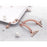 For Apple Watch Series 11 10 42mm / 9 8 7 41mm / SE3 SE2 SE 6 5 4 40mm / 3 2 1 38mm Metal Smart Watch Band Bracelet Wear-Resistant Durable Wrist Strap Replacement - Rose Gold - 2